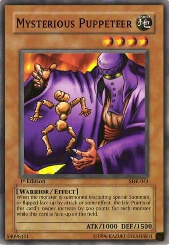 Mysterious Puppeteer - SDK-043 Common 1st Edition