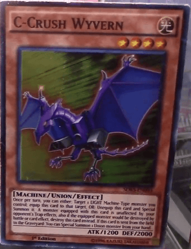 C-Crush Wyvern - SDKS-EN003 Super Rare Unlimited