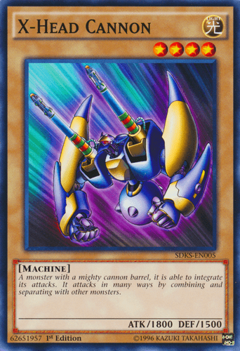 X-Head Cannon - SDKS-EN005 Common 1st Edition