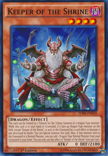 Keeper of the Shrine - SDKS-EN018 Common Unlimited