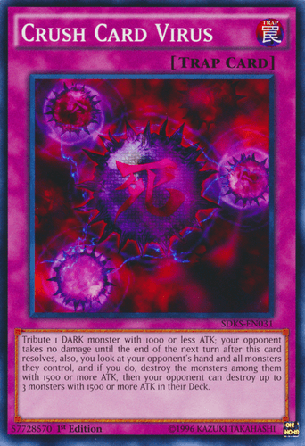 Crush Card Virus - SDKS-EN031 Common 1st Edition