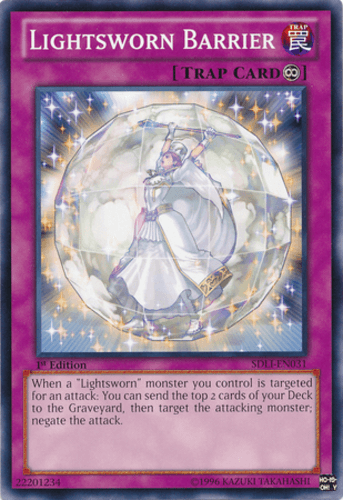 Lightsworn Barrier - SDLI-EN031 Common 1st Edition