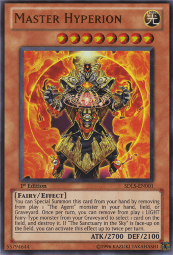 Master Hyperion - SDLS-EN001 Ultra Rare 1st Edition