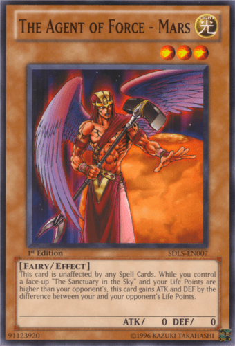The Agent of Force - Mars - SDLS-EN007 Common 1st Edition
