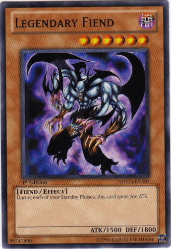 Legendary Fiend - SDMA-EN004 Common 1st Edition
