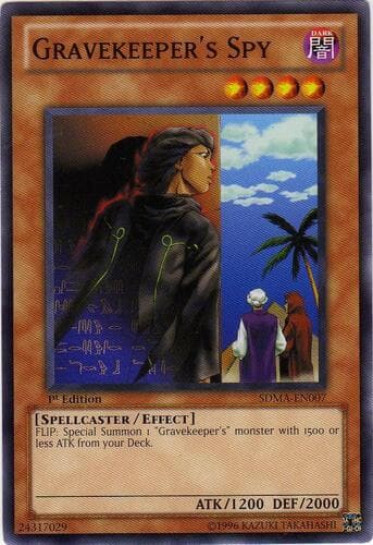 Gravekeeper's Spy - SDMA-EN007 Common 1st Edition