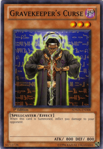 Gravekeeper's Curse - SDMA-EN008 Common 1st Edition