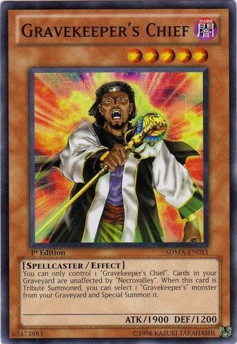 Gravekeeper's Chief - SDMA-EN011 Common 1st Edition