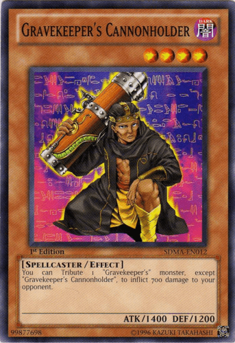 Gravekeeper's Cannonholder - SDMA-EN012 Common 1st Edition