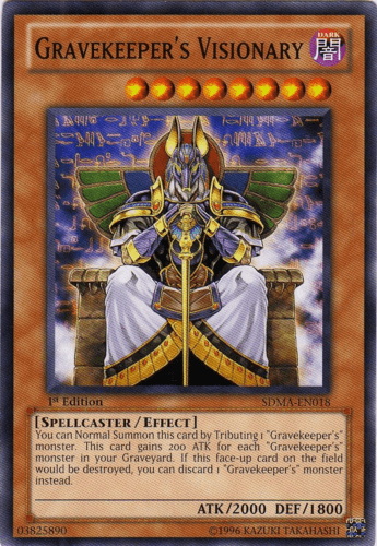 Gravekeeper's Visionary - SDMA-EN018 Common 1st Edition