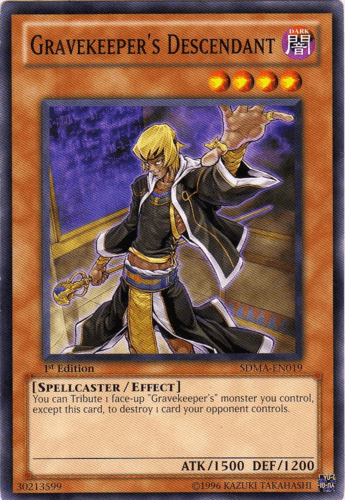 Gravekeeper's Descendant - SDMA-EN019 Common 1st Edition