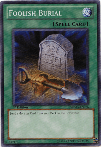 Foolish Burial - SDMA-EN026 Common 1st Edition