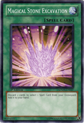 Magical Stone Excavation - SDMA-EN027 Common 1st Edition