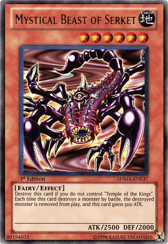 Mystical Beast of Serket - SDMA-EN037 Ultra Rare 1st Edition