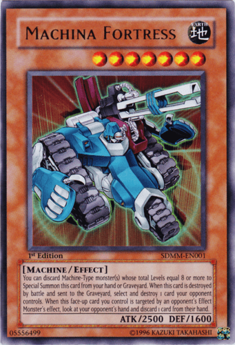 Machina Fortress - SDMM-EN001 Ultra Rare 1st Edition