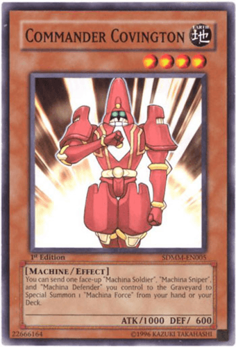 Commander Covington - SDMM-EN005 Common 1st Edition