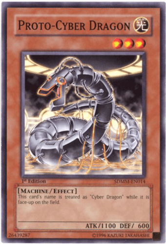 Proto-Cyber Dragon - SDMM-EN014 Common 1st Edition