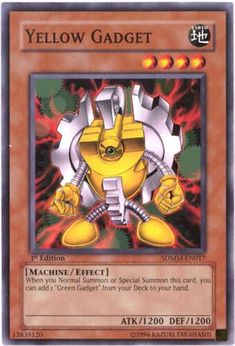 Yellow Gadget - SDMM-EN017 Common 1st Edition