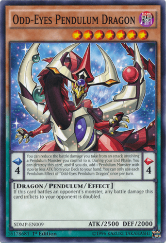 Odd-Eyes Pendulum Dragon - SDMP-EN009 Common 1st Edition