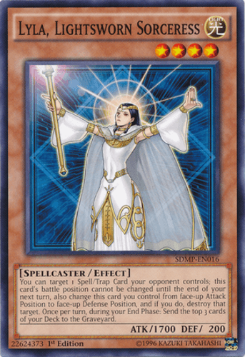 Lyla, Lightsworn Sorceress - SDMP-EN016 Common 1st Edition