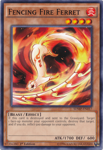 Fencing Fire Ferret - SDMP-EN017 Common 1st Edition