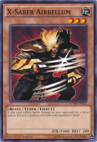 X-Saber Airbellum - SDMP-EN022 Common 1st Edition