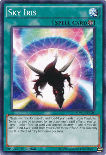 Sky Iris - SDMP-EN025 Common 1st Edition