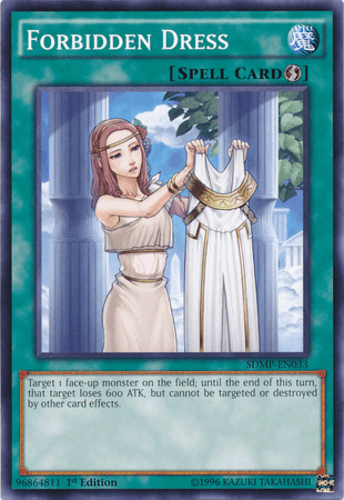 Forbidden Dress - SDMP-EN033 Common 1st Edition