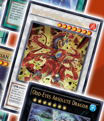 Odd-Eyes Meteorburst Dragon - SDMP-EN041 Ultra Rare 1st Edition