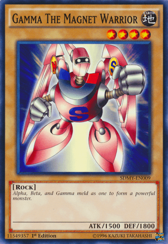 Gamma the Magnet Warrior - SDMY-EN009 Common 1st Edition