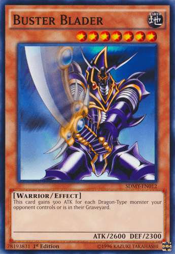 Buster Blader - SDMY-EN012 Common 1st Edition