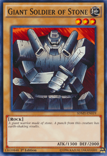 Giant Soldier of Stone - SDMY-EN019 Common 1st Edition