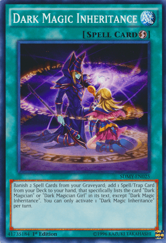 Dark Magic Inheritance - SDMY-EN025 Common 1st Edition