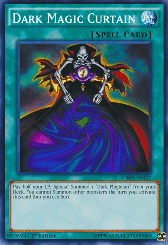 Dark Magic Curtain - SDMY-EN027 Common 1st Edition