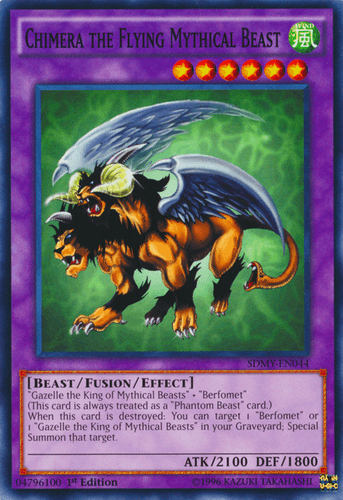 Chimera the Flying Mythical Beast - SDMY-EN044 Common 1st Edition