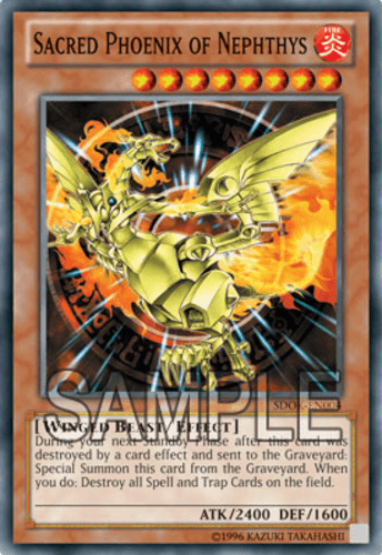 Sacred Phoenix of Nephthys - SDOK-EN004 Common 1st Edition