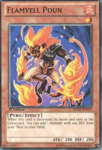Flamvell Poun - SDOK-EN010 Common 1st Edition