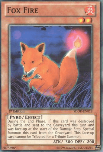 Fox Fire - SDOK-EN018 Common 1st Edition