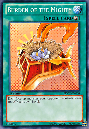 Burden of the Mighty - SDOK-EN030 Common 1st Edition