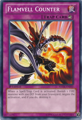 Flamvell Counter - SDOK-EN032 Common 1st Edition