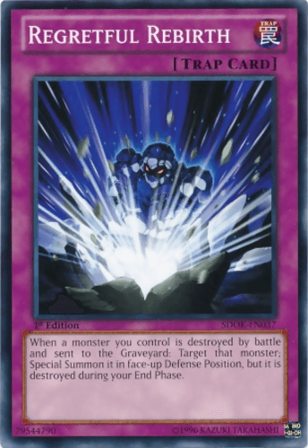 Regretful Rebirth - SDOK-EN037 Common 1st Edition