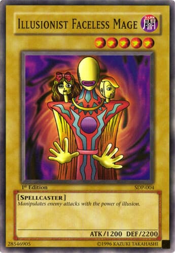 Illusionist Faceless Mage - SDP-004 Common 1st Edition