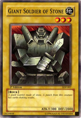 Giant Soldier of Stone - SDP-007 Common Unlimited