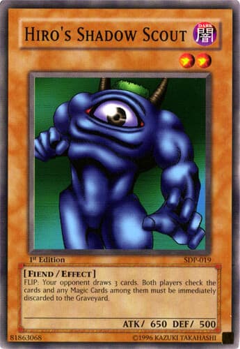 Hiro's Shadow Scout - SDP-019 Common Unlimited