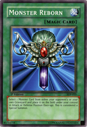 Monster Reborn - SDP-035 Common 1st Edition