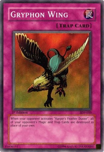 Gryphon Wing - SDP-050 Super Rare 1st Edition