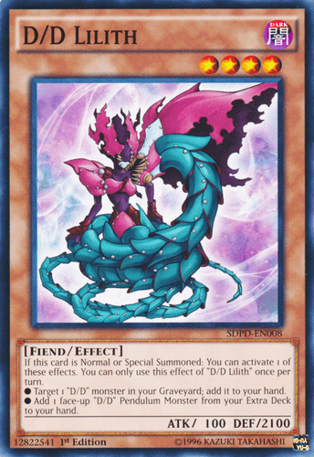 D/D Lilith - SDPD-EN008 Common 1st Edition