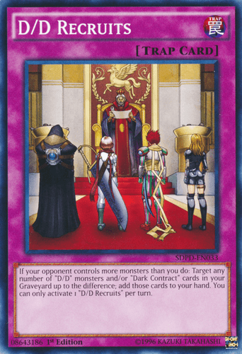 D/D Recruits - SDPD-EN033 Common 1st Edition