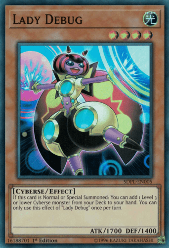 Lady Debug - SDPL-EN005 Super Rare 1st Edition