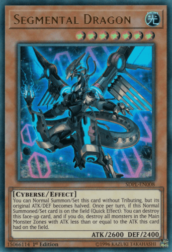Segmental Dragon - SDPL-EN008 Ultra Rare 1st Edition